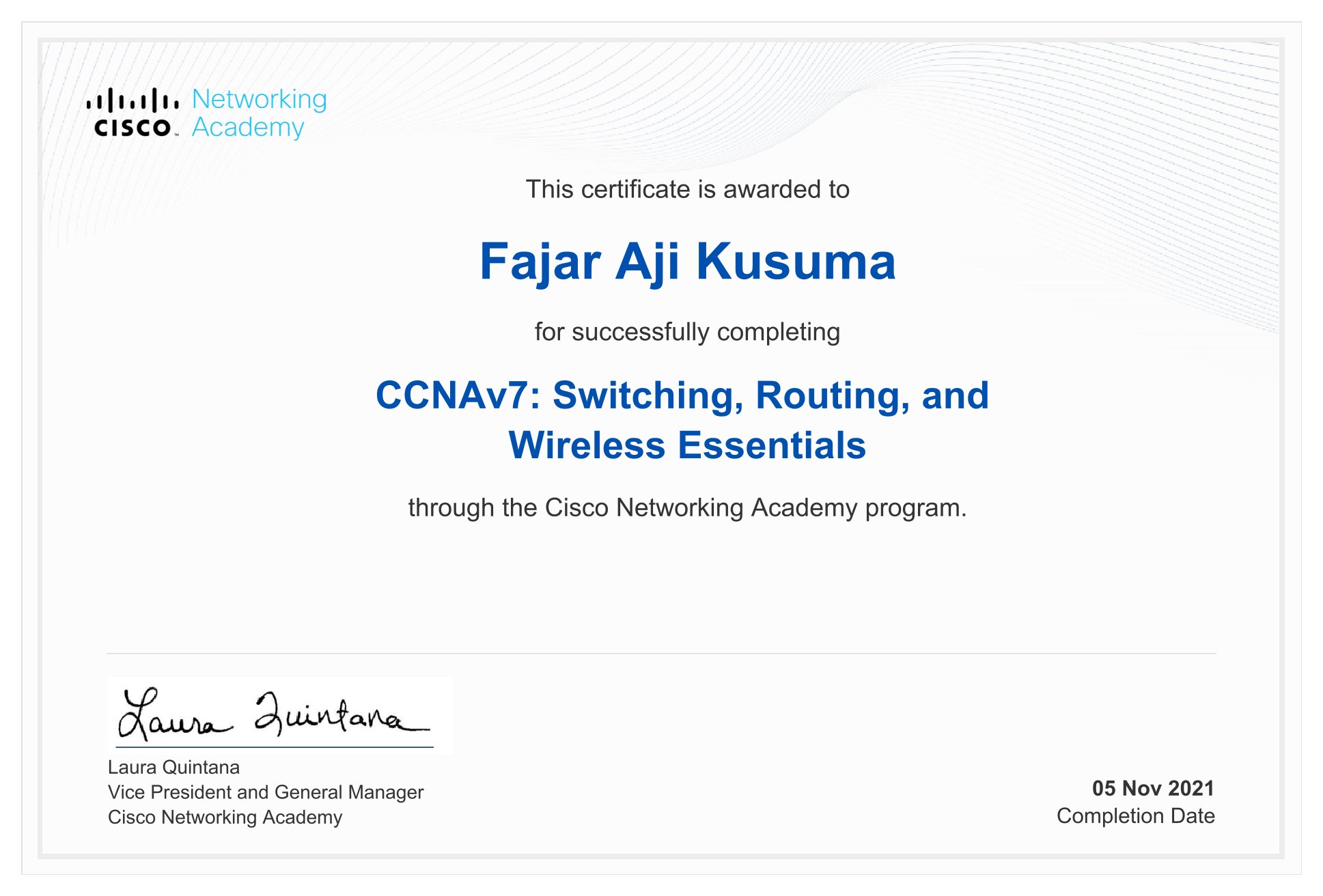 Sertifikat Koordinator