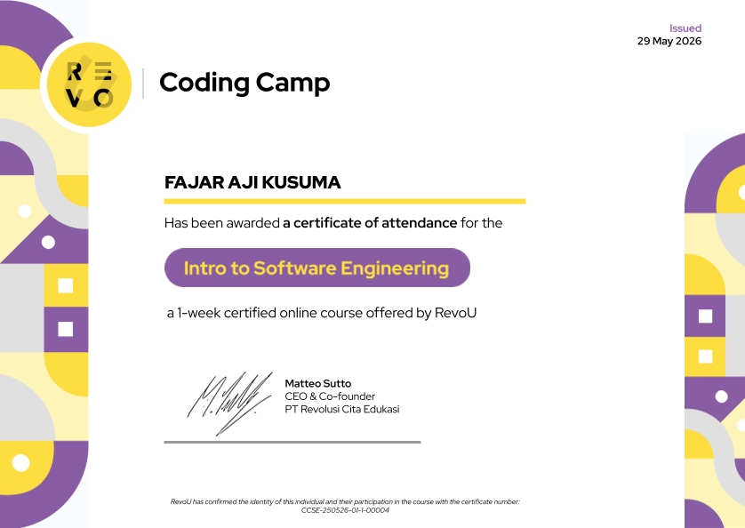 Sertifikat Coding Camp